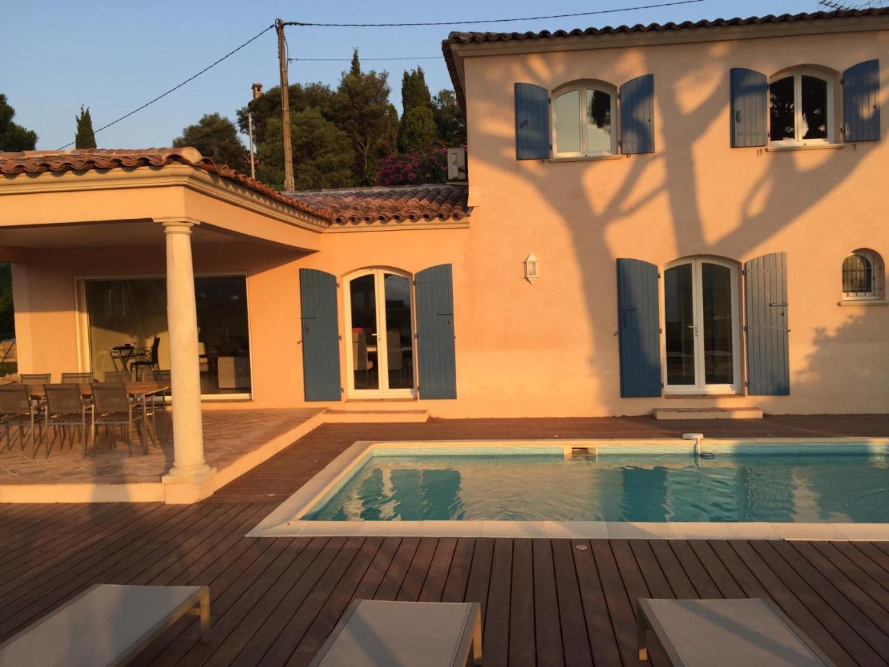 Villa Claire De Lune La Nartelle Sainte-Maxime Exteriér fotografie